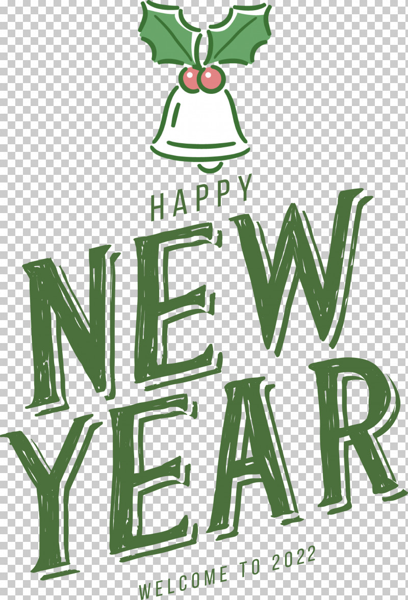 Happy New Year 2022 2022 New Year 2022 PNG, Clipart, Biology, Character, Green, Logo, Meter Free PNG Download