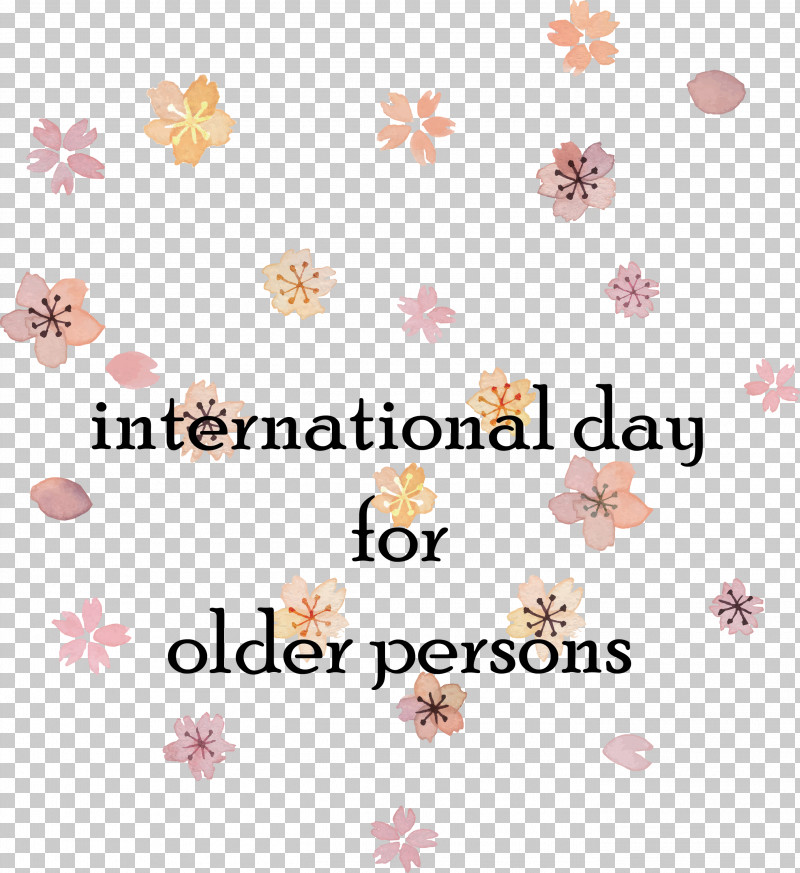 International Day For Older Persons PNG, Clipart, Cherry Blossom, Comedy, Commedia Dellarte, Floral Design, Flower Free PNG Download