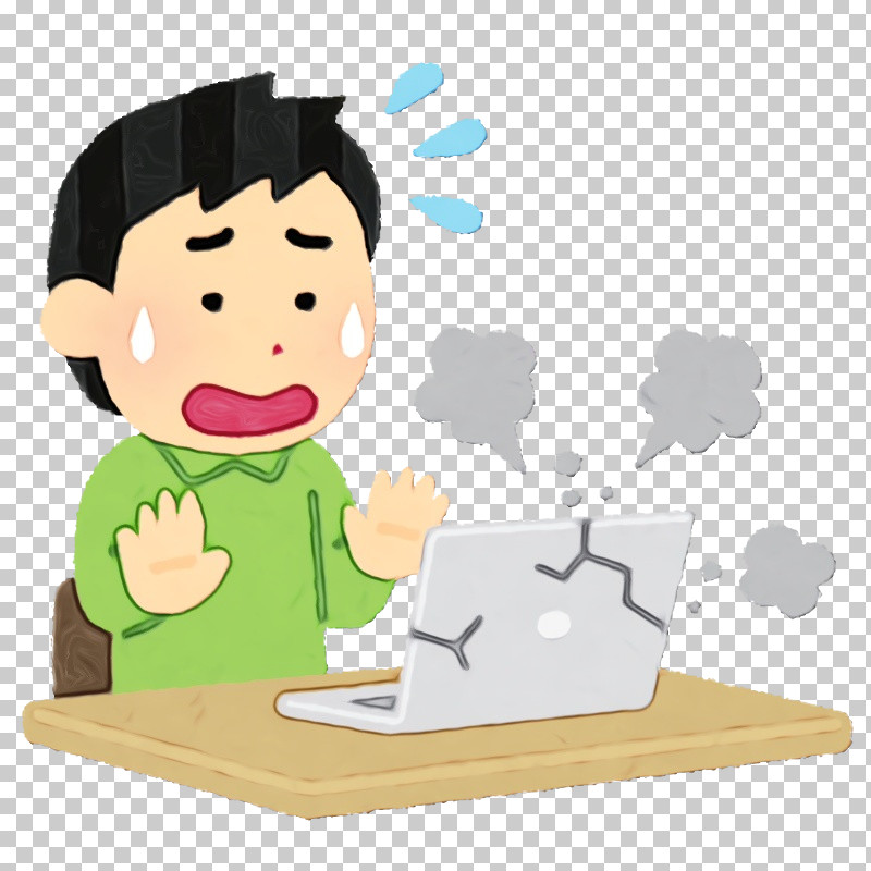 Cartoon PNG, Clipart, Cartoon, Computer Crash, Paint, Watercolor, Wet Ink Free PNG Download