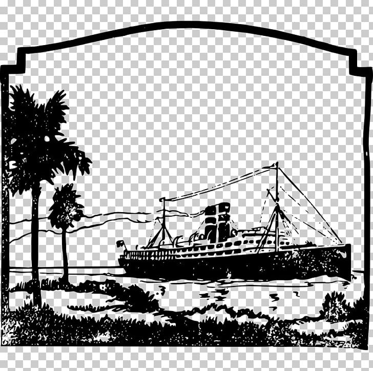 Cruise Ship Line Art PNG, Clipart, Art, Black And White, Caravel, Cruise Ship, Free Content Free PNG Download