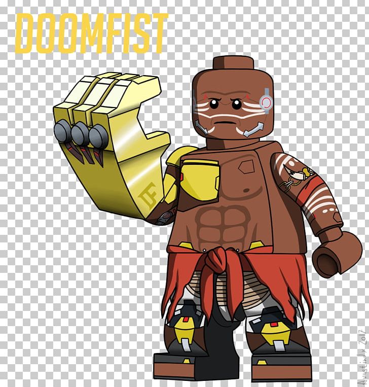 Overwatch Doomfist Lego Minifigure Toy PNG, Clipart, Cartoon, Character, Characters Of Overwatch, Doomfist, Drawing Free PNG Download