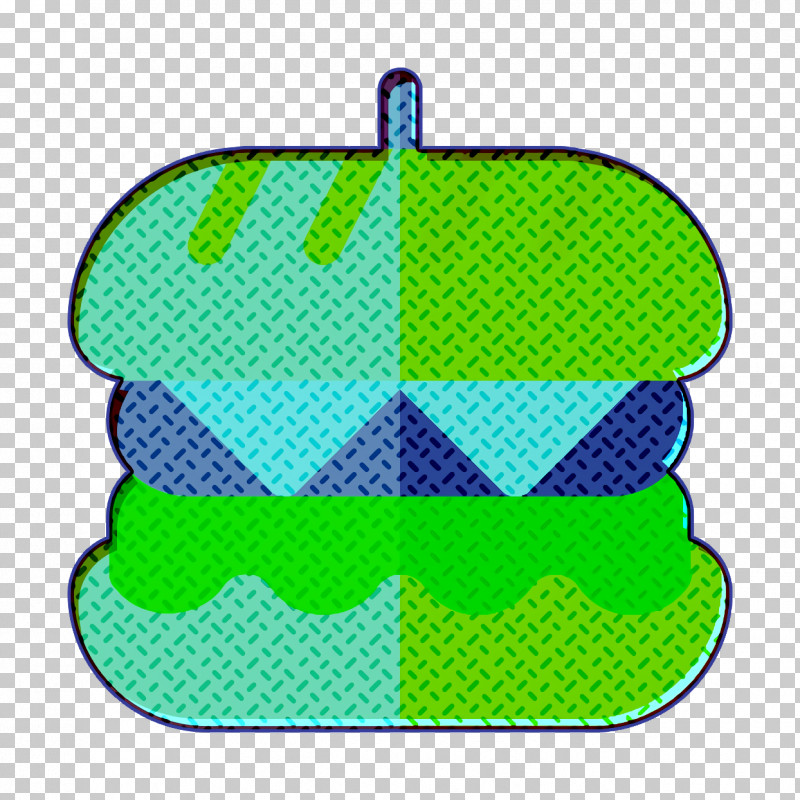 Burger Icon Bakery Icon PNG, Clipart, Area, Bakery Icon, Burger Icon, Green, Line Free PNG Download