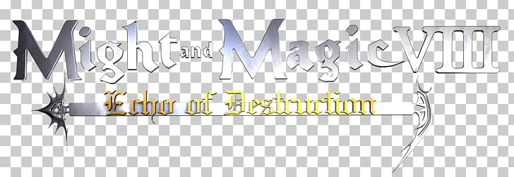 Might And Magic VIII: Day Of The Destroyer Might And Magic IX Mod DB Logo PNG, Clipart, Banner, Brand, Calligraphy, Canon Eos 5d Mark Ii, Destruction Free PNG Download