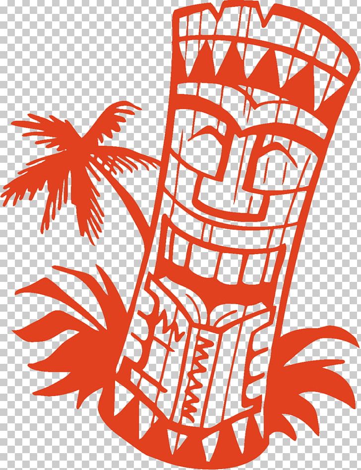 Tiki Hawaiian PNG, Clipart, Artwork, Black And White, Brunch, Cartoon, Clip Art Free PNG Download