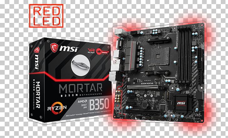 Socket AM4 MicroATX Motherboard Ryzen Micro-Star International PNG ...