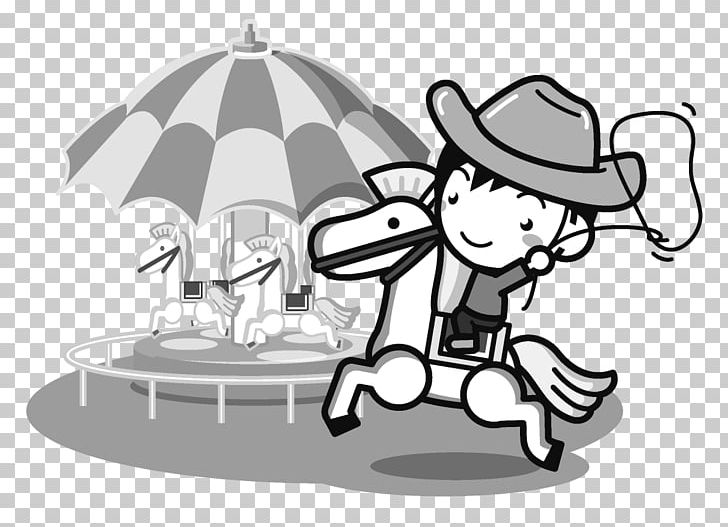 Flying Horse Carousel Carousel Gardens Amusement Park PNG, Clipart, Amusement Park, Animals, Art, Artwork, Black And White Free PNG Download