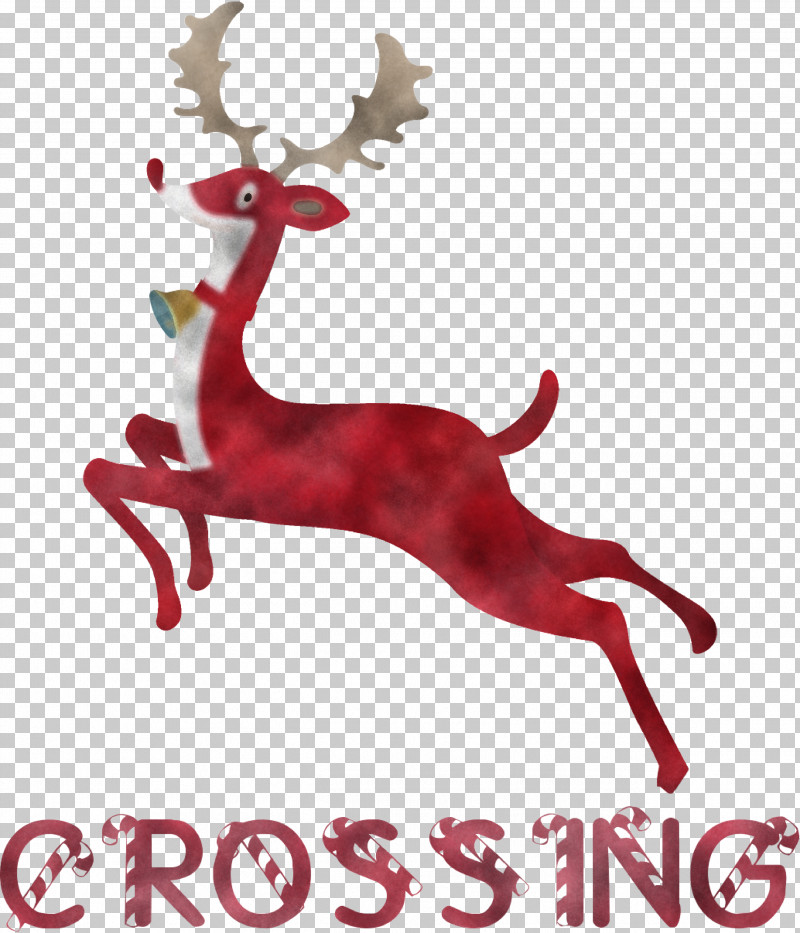 Deer Crossing Deer PNG, Clipart, Antelope, Antler, Christmas Day, Deer, Deer Crossing Free PNG Download