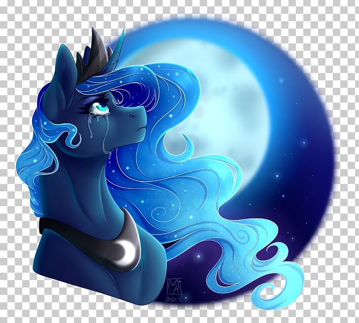 Princess Luna Cobalt Blue PNG, Clipart, Aqua, Art, Artist, Blue, Cartoon Free PNG Download