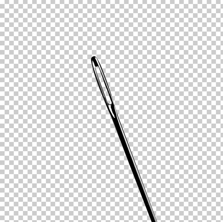 needle clip art black and white