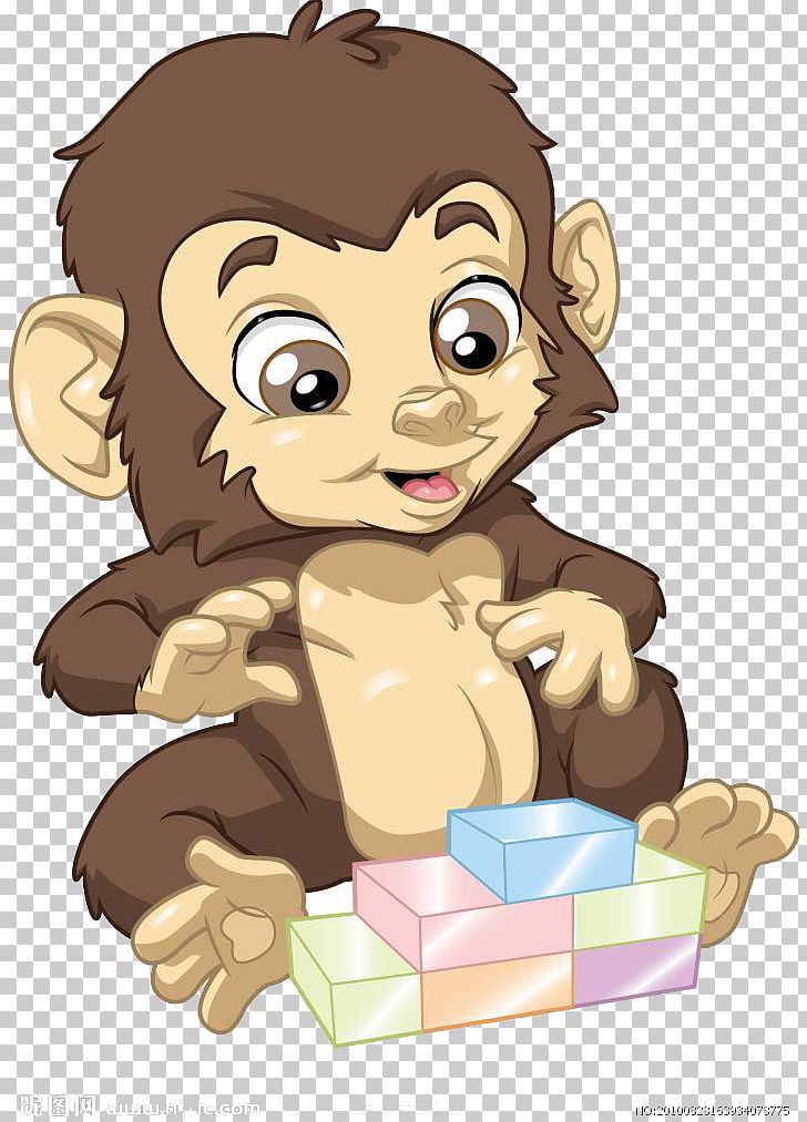 Golden Monkey Child PNG, Clipart, Animals, Art, Brown Hair, Carnivoran, Cartoon Free PNG Download