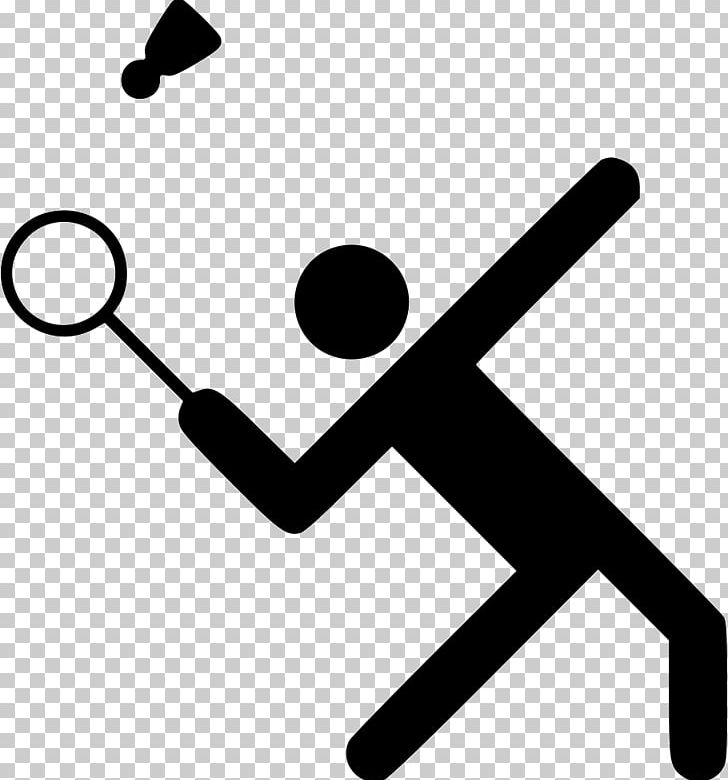 Badminton Computer Icons Sport Racket PNG, Clipart, Angle, Badminton, Badmintonracket, Ball, Black And White Free PNG Download