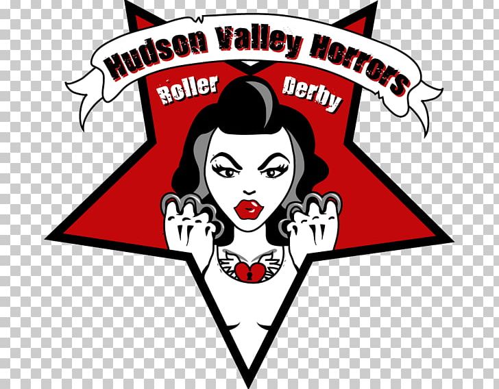 Illustration Hudson Valley Horrors Roller Derby Graphic Design Headgear PNG, Clipart,  Free PNG Download