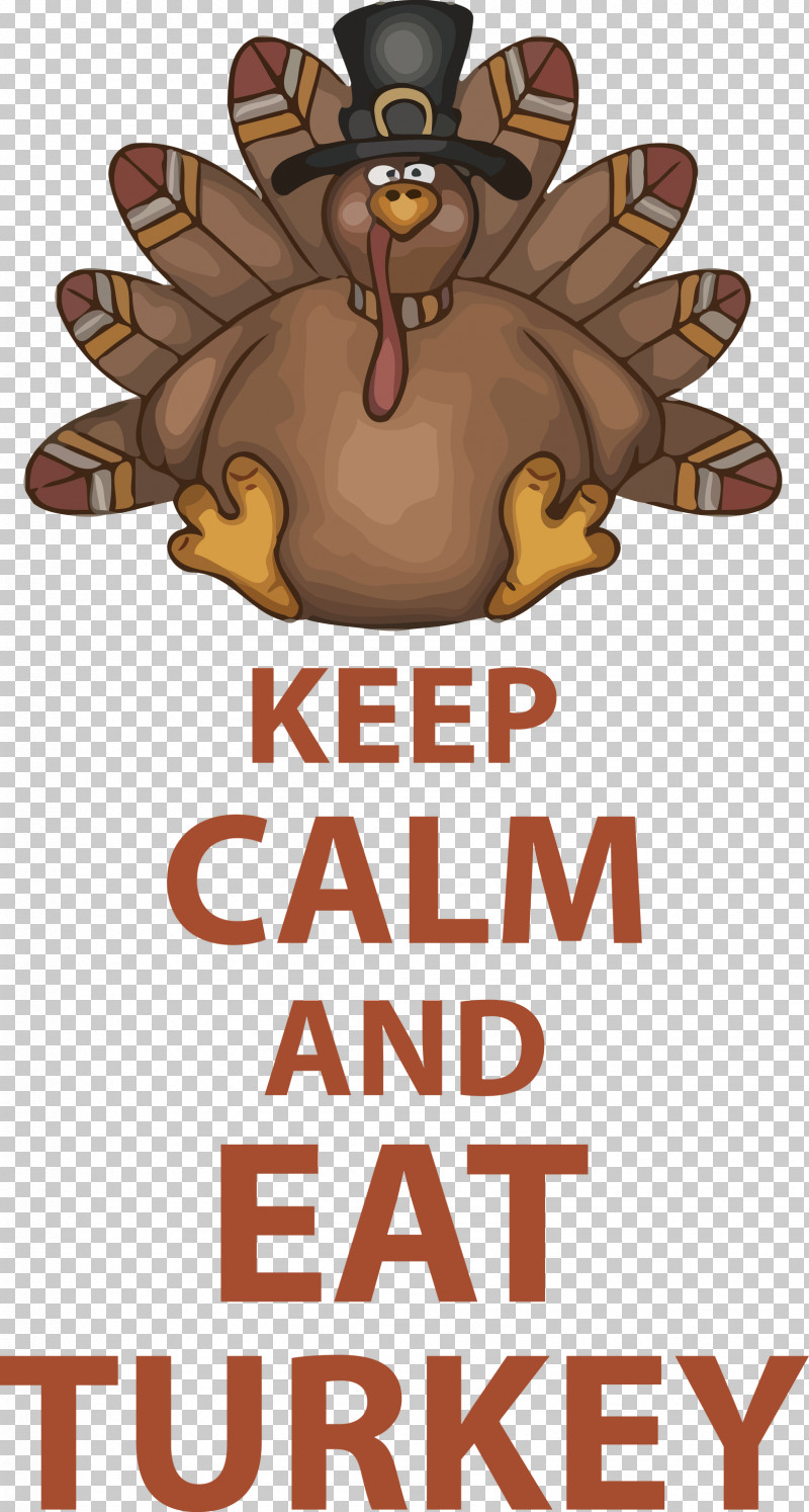Eat Turkey Keep Calm Thanksgiving PNG, Clipart, Biology, Cartoon, Keep Calm, Meter, Poster Free PNG Download