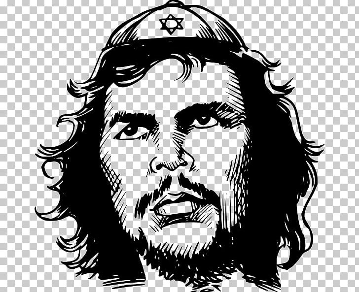 Che Guevara Jewish People Star Of David Png Clipart Beard Black And White Carlos Latuff