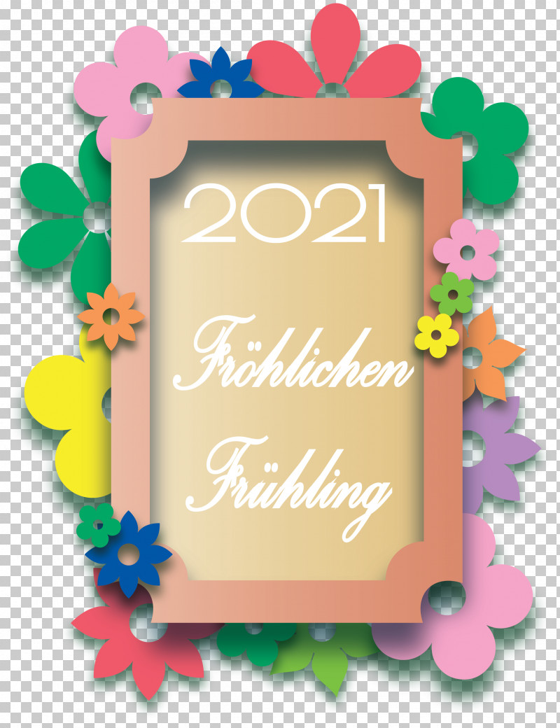 Happy Spring Spring Frame 2021 Spring Frame PNG, Clipart, 2021 Spring Frame, Color, Green, Happy Spring, Picture Frame Free PNG Download