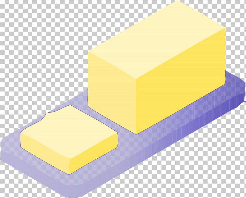 Yellow Rectangle Dairy Sponge PNG, Clipart, Butter, Dairy, Food, Paint, Rectangle Free PNG Download