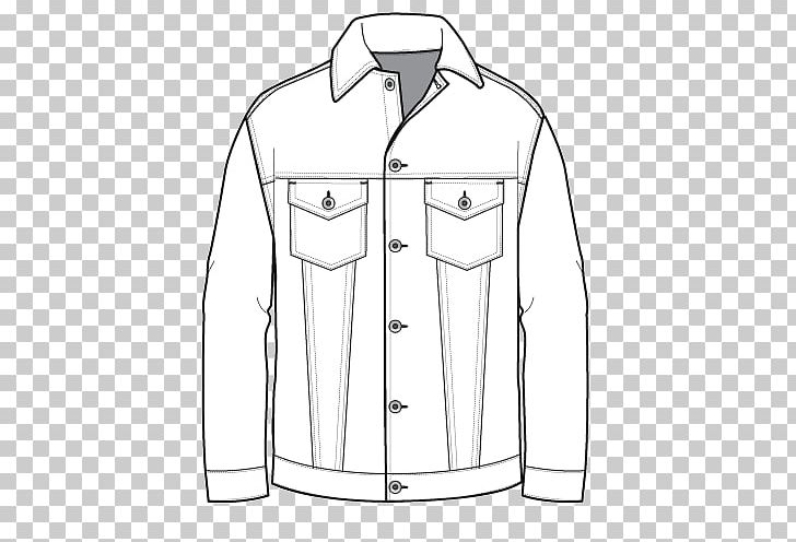 Jean Jacket Denim Drawing Sketch PNG, Clipart, Angle, Black, Black And White, Clothing, Collar Free PNG Download
