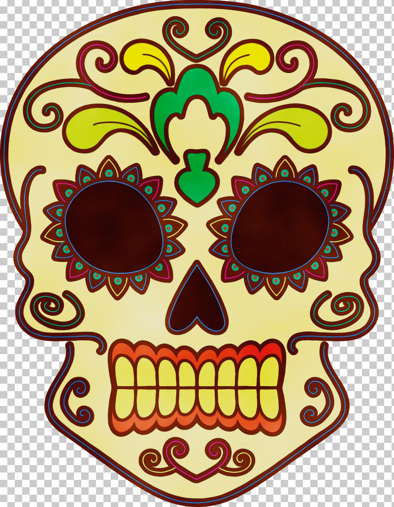 Skull Art PNG, Clipart, Calavera, D%c3%ada De Muertos, Day Of The Dead, Digital Art, Drawing Free PNG Download