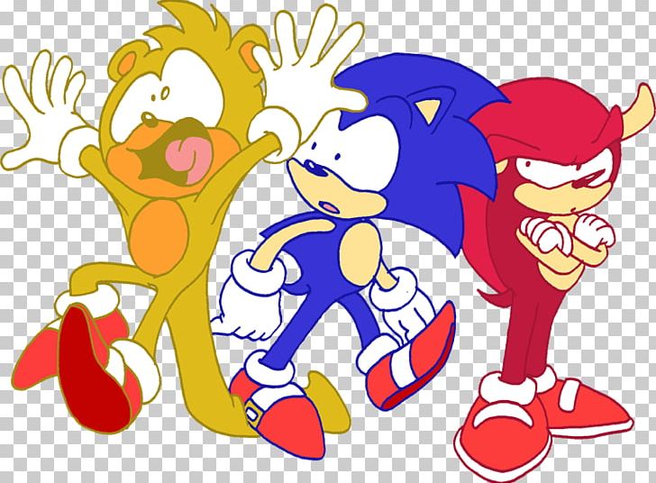 SegaSonic The Hedgehog Art Tails Ray The Flying Squirrel PNG, Clipart, Adventures Of Sonic The Hedgehog, Area, Art, Artwork, Cartoon Free PNG Download