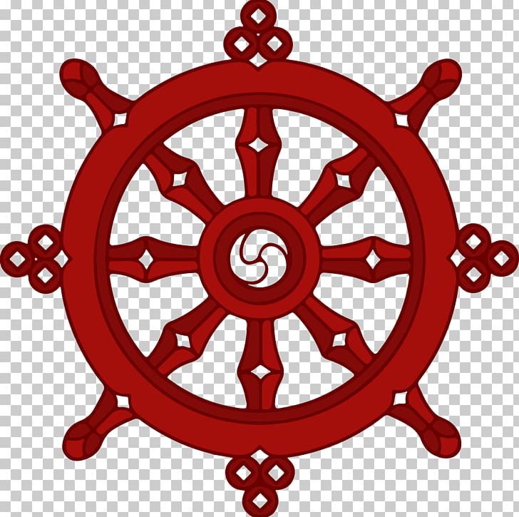 Dharmachakra Encapsulated PostScript Buddhism PNG, Clipart, Area, Artwork, Bicycle Wheel, Buddhism, Buddhism And Hinduism Free PNG Download