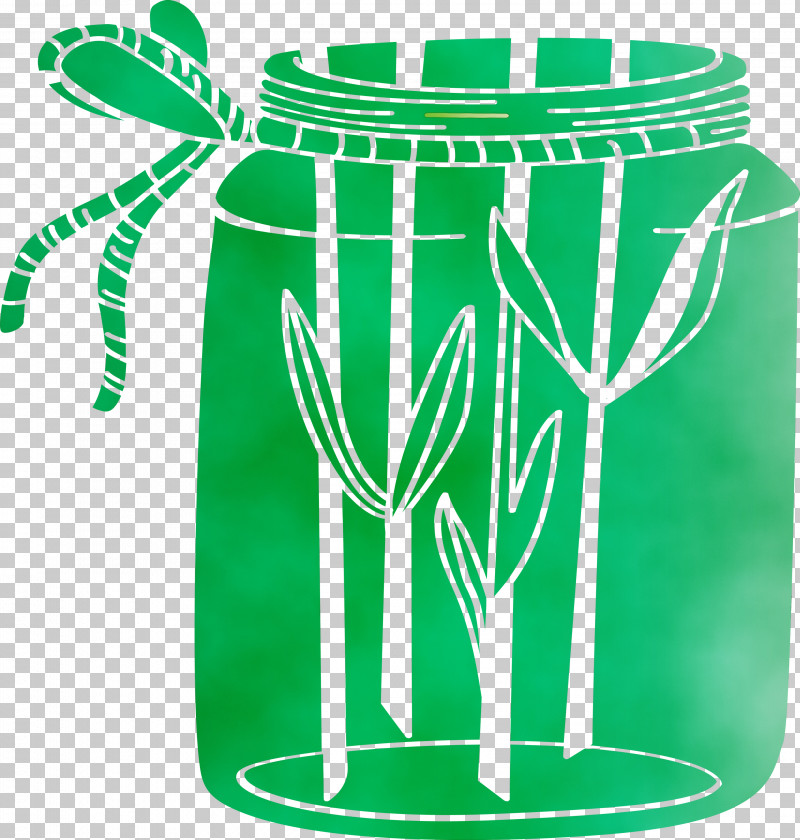 Green Flowerpot Font PNG, Clipart, Flowerpot, Green, Mason Jar, Paint, Watercolor Free PNG Download