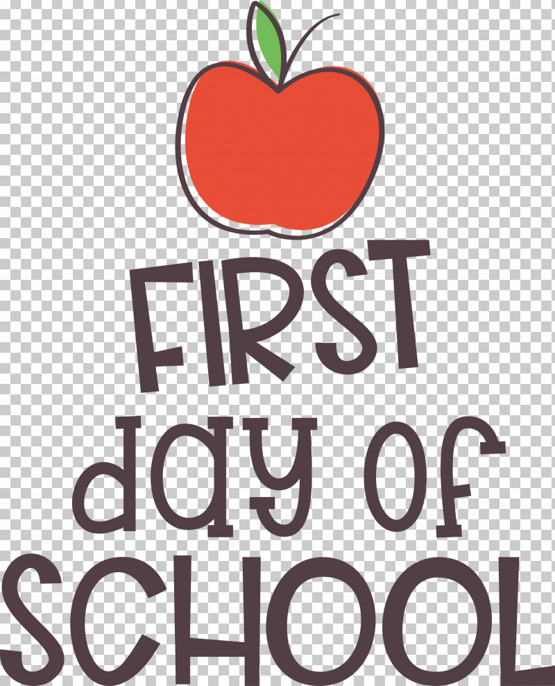 First Day Of School Education School PNG, Clipart, Education, First Day Of School, Fruit, Geometry, Line Free PNG Download