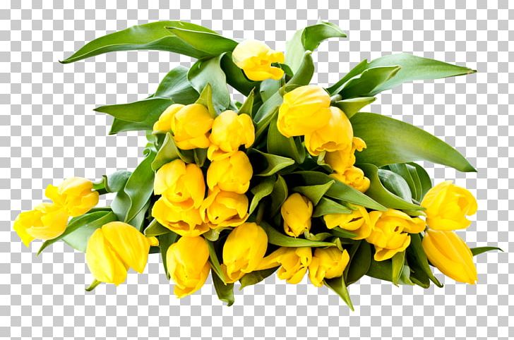 Flower Bouquet Tulip Desktop Yellow PNG, Clipart, Color, Cut Flowers, Desktop Wallpaper, Download, Floral Design Free PNG Download