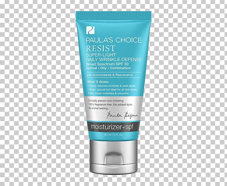 Sunscreen Paula's Choice Resist Super-Light Daily Wrinkle Defense SPF 30 Lotion Moisturizer PNG, Clipart,  Free PNG Download