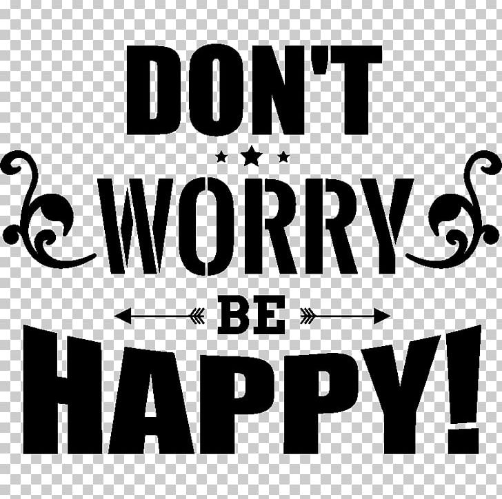 Brand Sticker Don't Worry Be Happy Don't Worry PNG, Clipart,  Free PNG Download