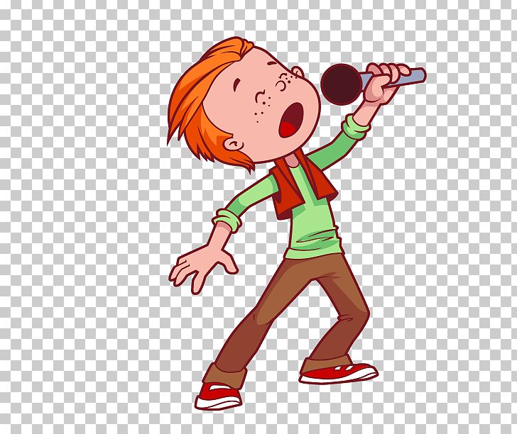Microphone Singing Cartoon Illustration PNG, Clipart, Arm, Art, Baby Boy, Boy Cartoon, Boy Hair Wig Free PNG Download