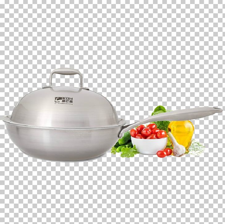Wok Frying Pan Non-stick Surface Lid Stock Pot PNG, Clipart, Ceramic, Cookware And Bakeware, Designer, Fry, Frying Free PNG Download