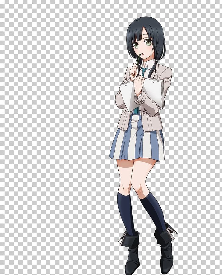 Anime P.A.Works Model Sheet PNG, Clipart, Animated Film, Black Hair, Brown Hair, Character Design, Clothing Free PNG Download