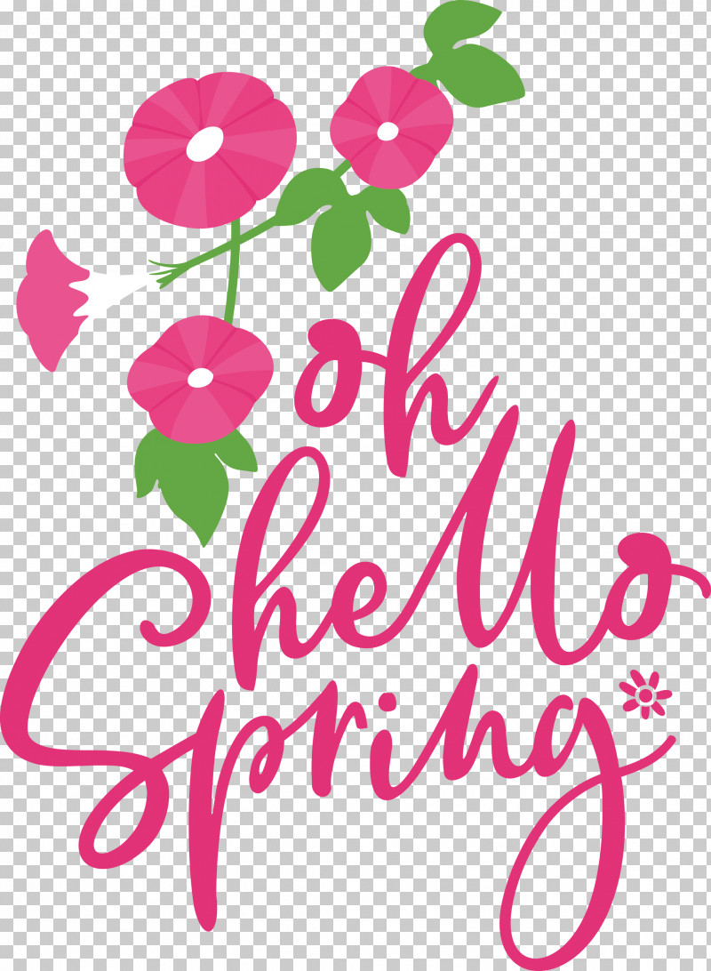 Oh Hello Spring Hello Spring Spring PNG, Clipart, Cut Flowers, Floral Design, Flower, Hello Spring, Meter Free PNG Download