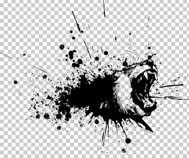 Lion Euclidean PNG, Clipart, Black, Black And White, Brand, Color Ink, Computer Wallpaper Free PNG Download