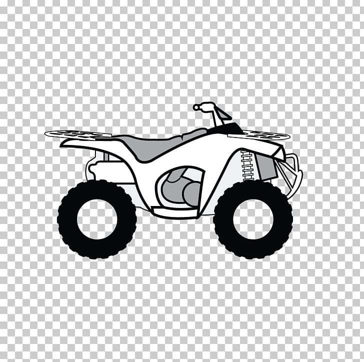 Tire Car All-terrain Vehicle Drawing Motorcycle PNG, Clipart, All Kinds Of Motorcycle, Allterrain Vehicle, Automotive Design, Automotive Tire, Black Free PNG Download