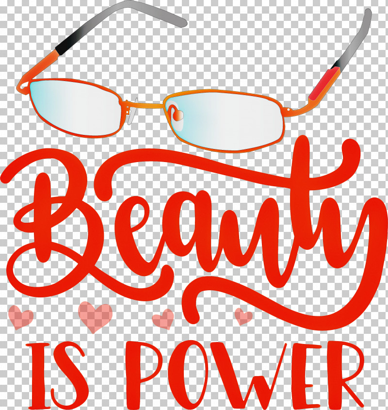 Beauty Is Power Fashion PNG, Clipart, Fashion, Glasses, Logo Free PNG Download
