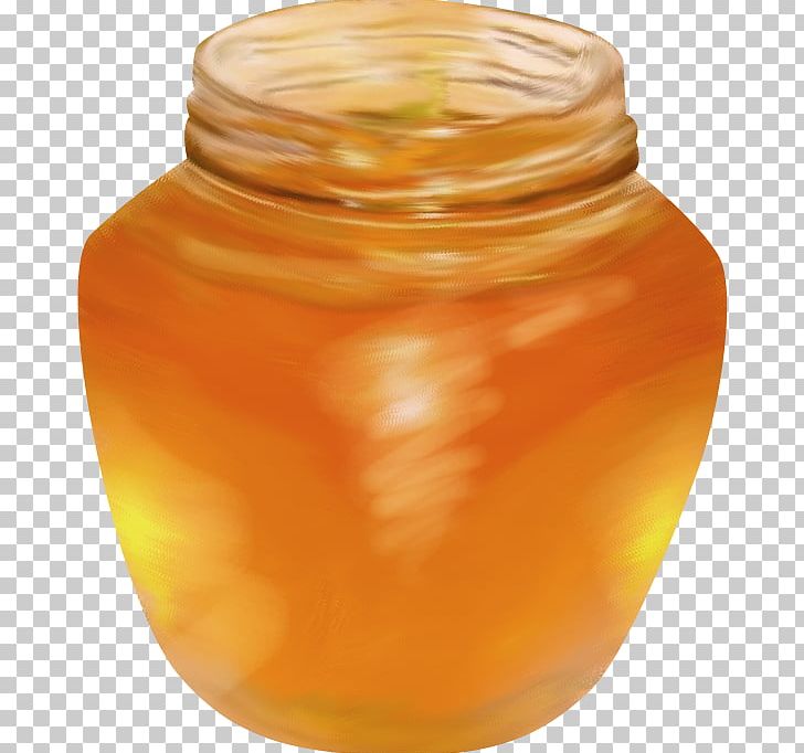 Honey Portable Network Graphics Bee Jar PNG, Clipart, Bee, Caramel Color, Deco, Download, Food Drinks Free PNG Download