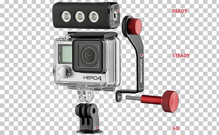 Light-emitting Diode Manfrotto GoPro Camera PNG, Clipart, Action Camera, Camera, Camera Accessory, Camera Lens, Cameras Optics Free PNG Download