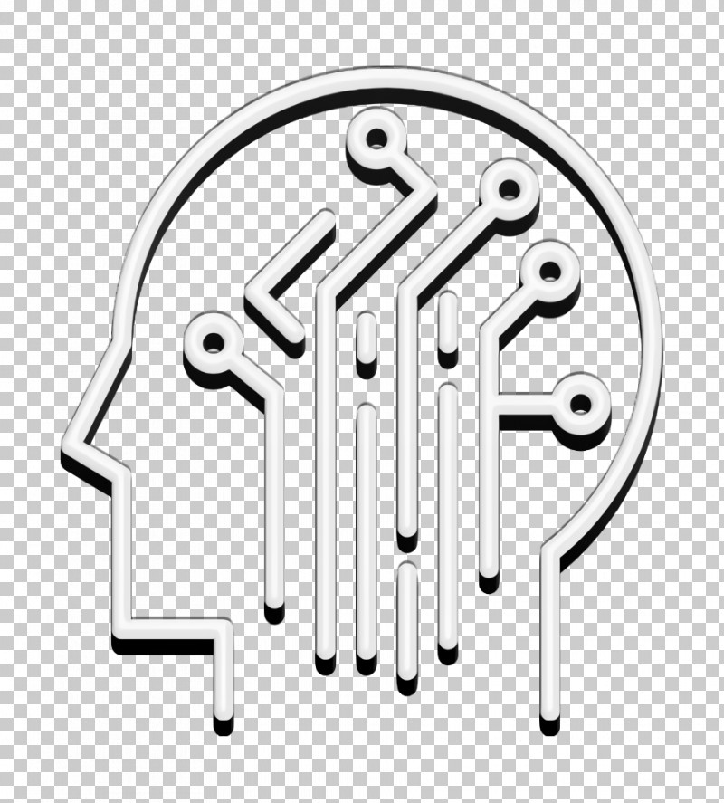 Neurology Icon Psychology Icon Mental Icon PNG, Clipart, Black, Black And White, Geometry, Line, Line Art Free PNG Download
