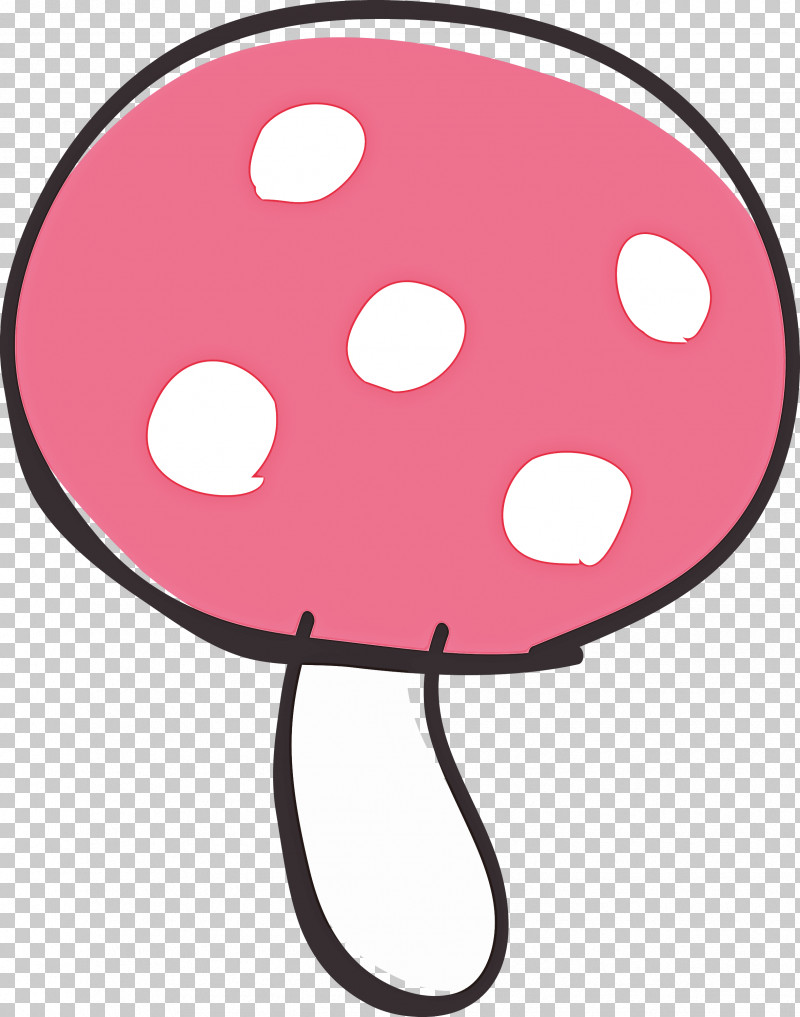 Polka Dot PNG, Clipart, Cartoon Mushroom, Cute, Magenta, Mushroom, Pink Free PNG Download
