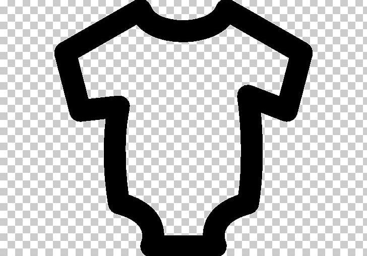 T-shirt Computer Icons Romper Suit PNG, Clipart, Baby Toddler Onepieces, Black And White, Clothing, Computer, Computer Icons Free PNG Download