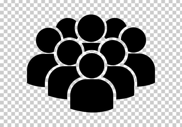Computer Icons Crowd Audience Social Group PNG, Clipart, Audience, Avatar, Black, Black And White, Circle Free PNG Download