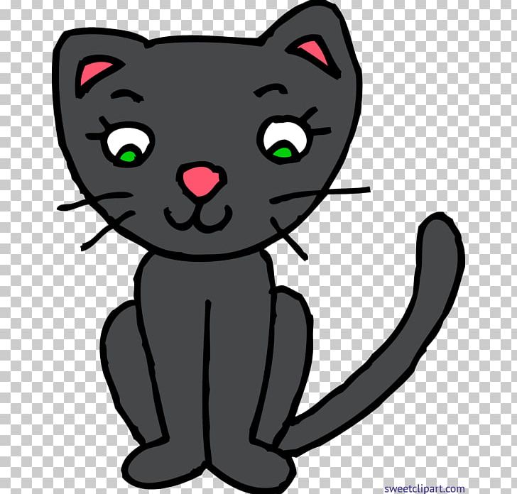 Kitten Cat PNG, Clipart, Animals, Big Cat, Black, Black Cat, Carnivoran Free PNG Download