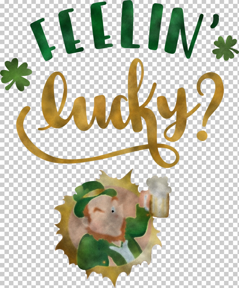 Saint Patrick Patricks Day Feelin Lucky PNG, Clipart, Biology, Christmas Day, Christmas Ornament, Christmas Ornament M, Meter Free PNG Download