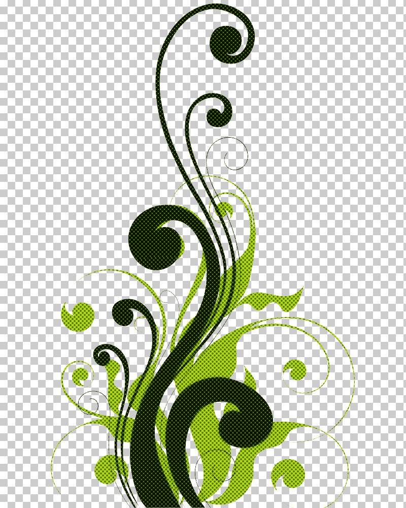Floral Design PNG, Clipart, Floral Design, Green, Leaf, Ornament, Pedicel Free PNG Download