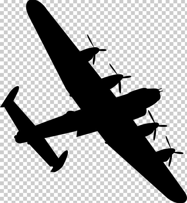 Avro Lancaster Airplane Boeing B-29 Superfortress Bomber PNG, Clipart, Aerospace Engineering, Aircraft, Air Travel, Aviation, Black And White Free PNG Download