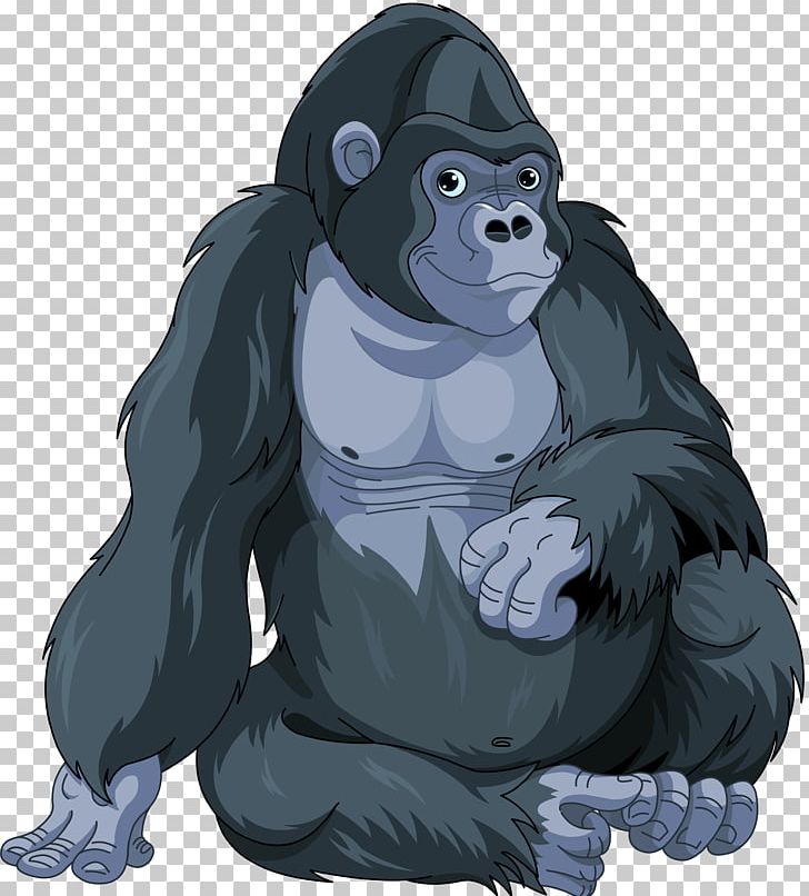 Gorilla Ape PNG, Clipart, Animals, Ape, Bear, Chimpanzee, Common Chimpanzee Free PNG Download