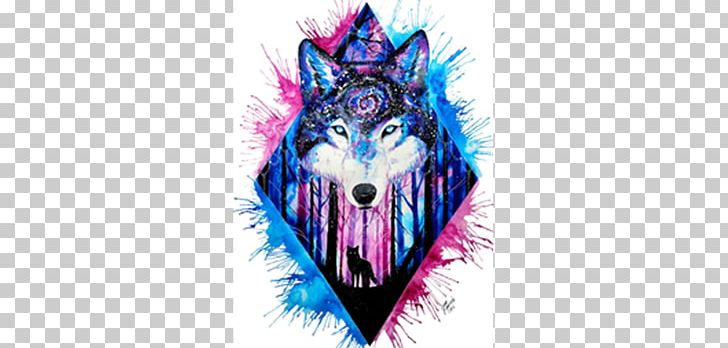 Gray Wolf Watercolor Painting Drawing Printmaking PNG, Clipart, Abziehtattoo, Art, Artist, Canvas Print, Dog Like Mammal Free PNG Download