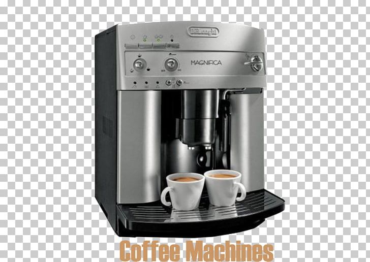 Espresso Coffeemaker Cappuccino De'Longhi Magnifica ESAM 3300 PNG, Clipart,  Free PNG Download