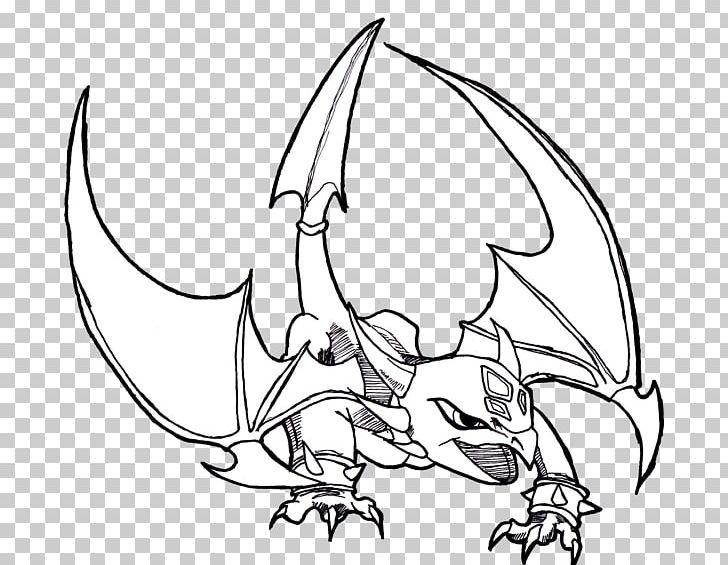 Line Art Cynder Fan Art Drawing PNG, Clipart, Art, Artist, Artwork, Beak, Black And White Free PNG Download